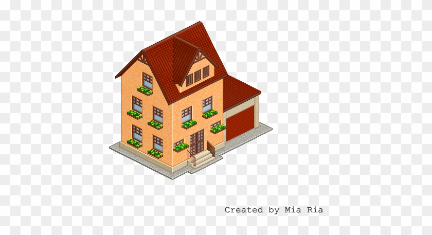House 3 By Mimimiaart - Pixel Art #950626