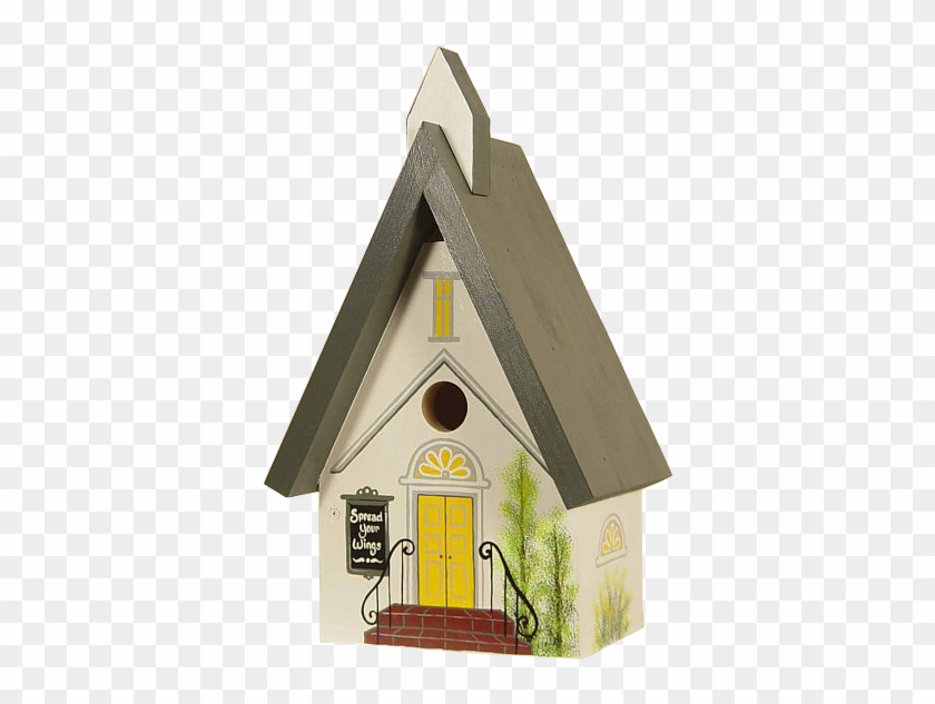 The Backyard Naturalist's Hand Painted Bird House 'country - The Backyard Naturalist #950650