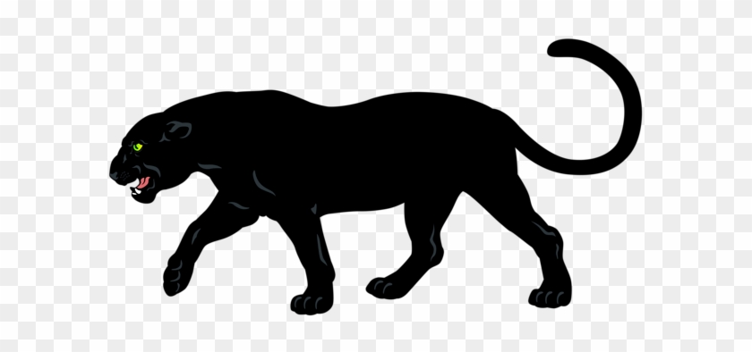 Black Panther Png Clip Art Image - Black Panther Animal Clipart #950652