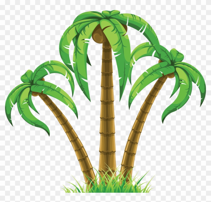 Palm Tree Vector Art Free - Portable Network Graphics #950727