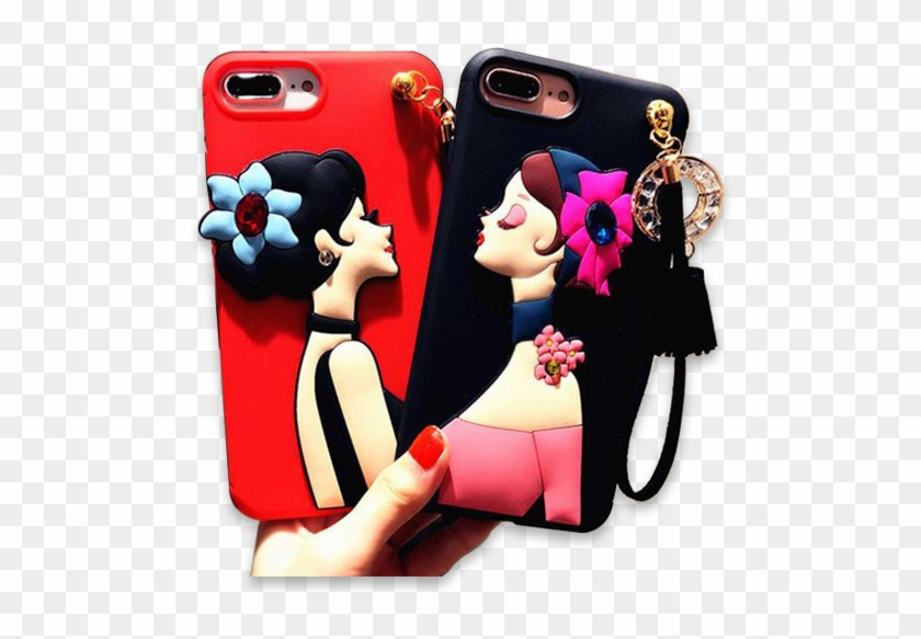 138-elegant Lady Goddess Cover Case For Iphone - Chian Women Case For Iphone 6 / 6 Plus / 7 / 7 Plus #950853