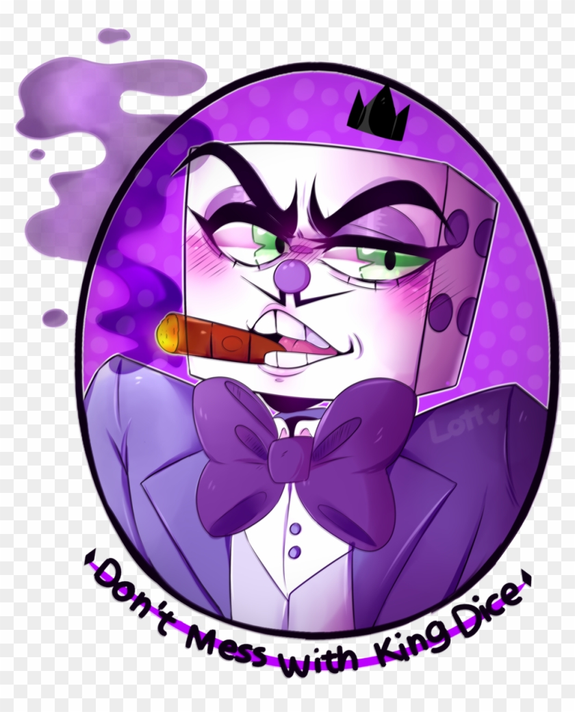 Dont Mess With King Dice By Lottslerk Cartoon Free Transparent PNG