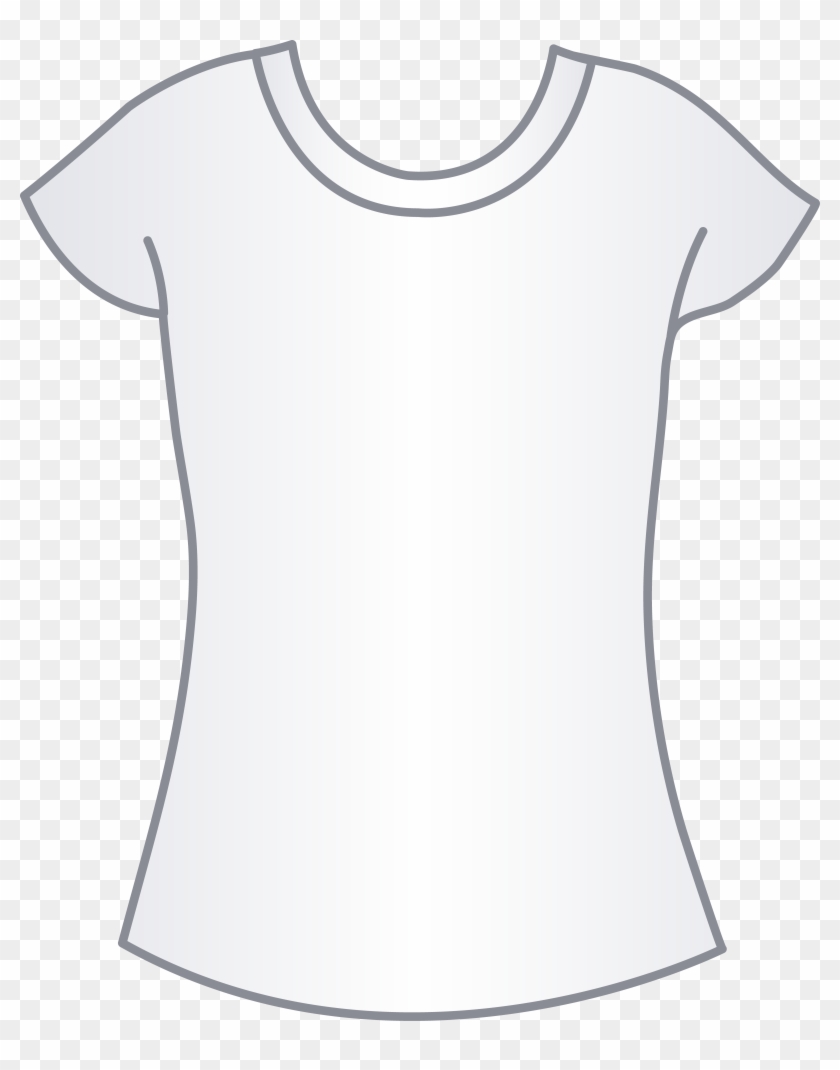 Womens White T Shirt Template - White T Shirt Template Women #950985
