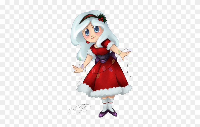 Christmas Girl Diario Por Mallemagic - Animated Christmas Girl #951092