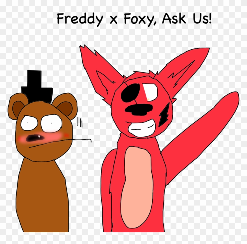 Ask Freddy And Foxy By Frexy-co - Cartoon #951124