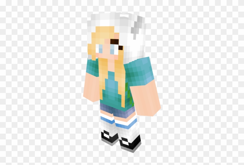 Finn Fan Girl Minecraft Skin By Minecraftcutie - Minecraft #951211