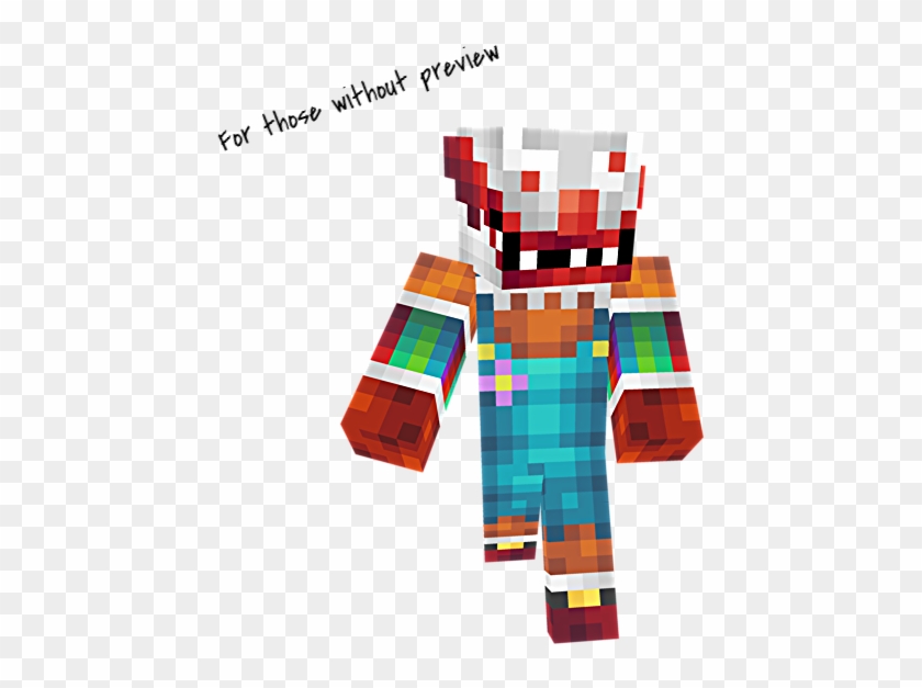 Kfkzbocpng - Minecraft Scary Clown Skin #951243