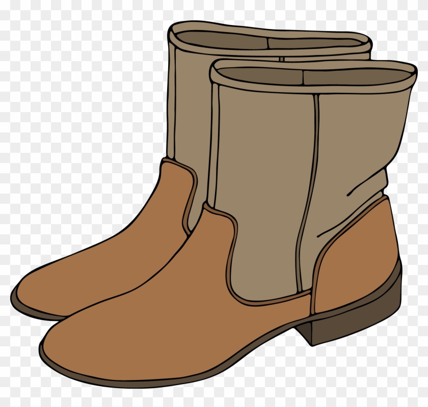 Drawing Euclidean Vector Illustration - Work Boots #951251