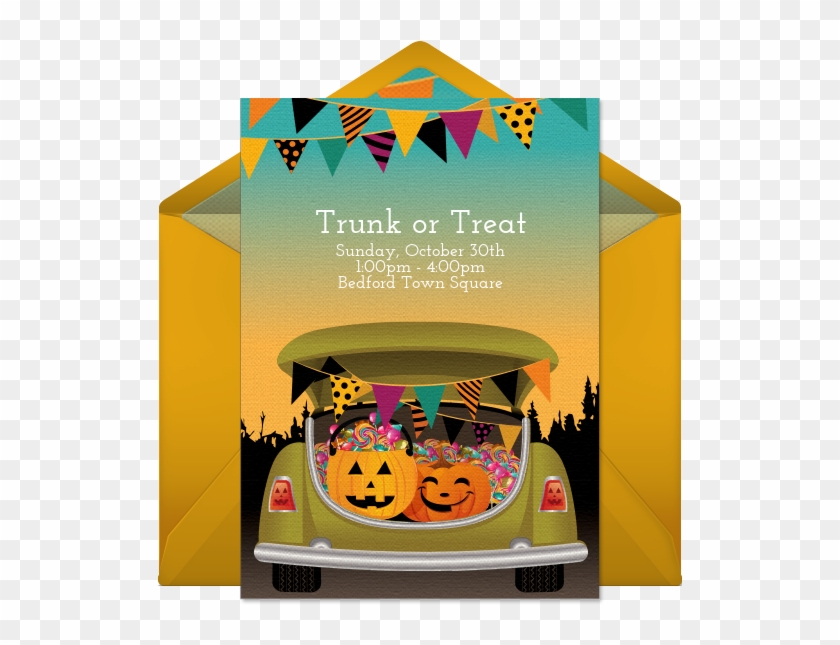 We Absolutely Love This Free "trunk Or Treat" Halloween - Party #951299