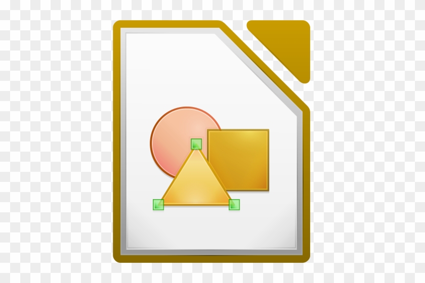 0 Draw Icon - Draw Libre Office Logo #951330