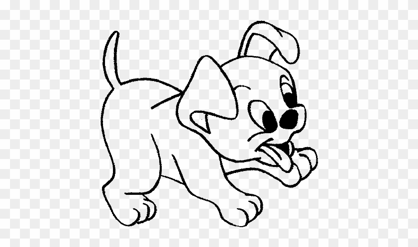 Dibujo De Perrito Para Colorear - Puppy Coloring Pages #951360