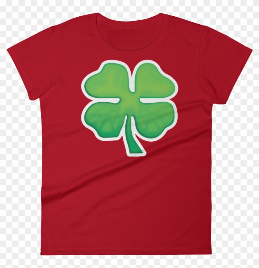 Women's Emoji T Shirt - Shamrock #951530