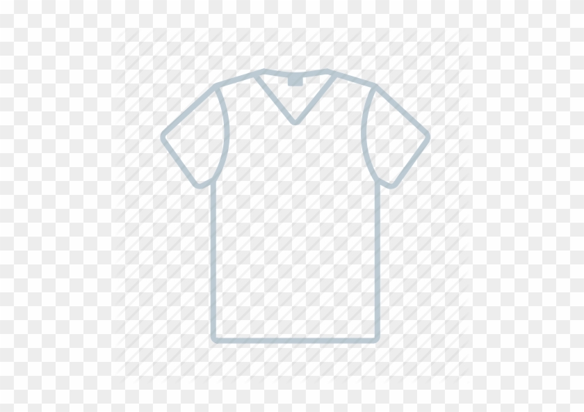 Outline Of A Shirt - T-shirt #951532