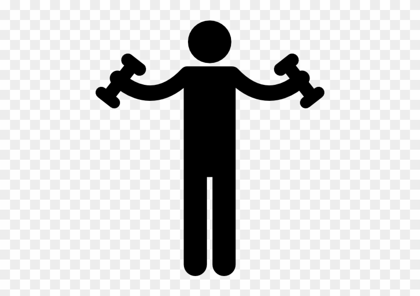 Working Out Silhouette Free Icon - Working Out Icon Png #951539