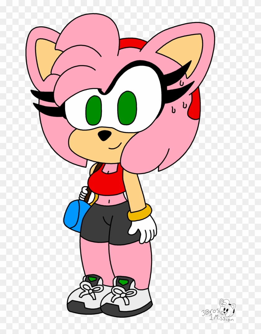 Workout Amy By 3bros1mission - Cartoon #951542