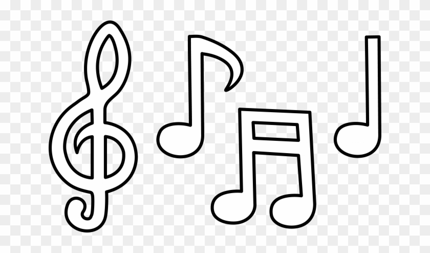 Music Notes Musical Notes Clip Art Free Music Note - Colour In Music Notes #169735