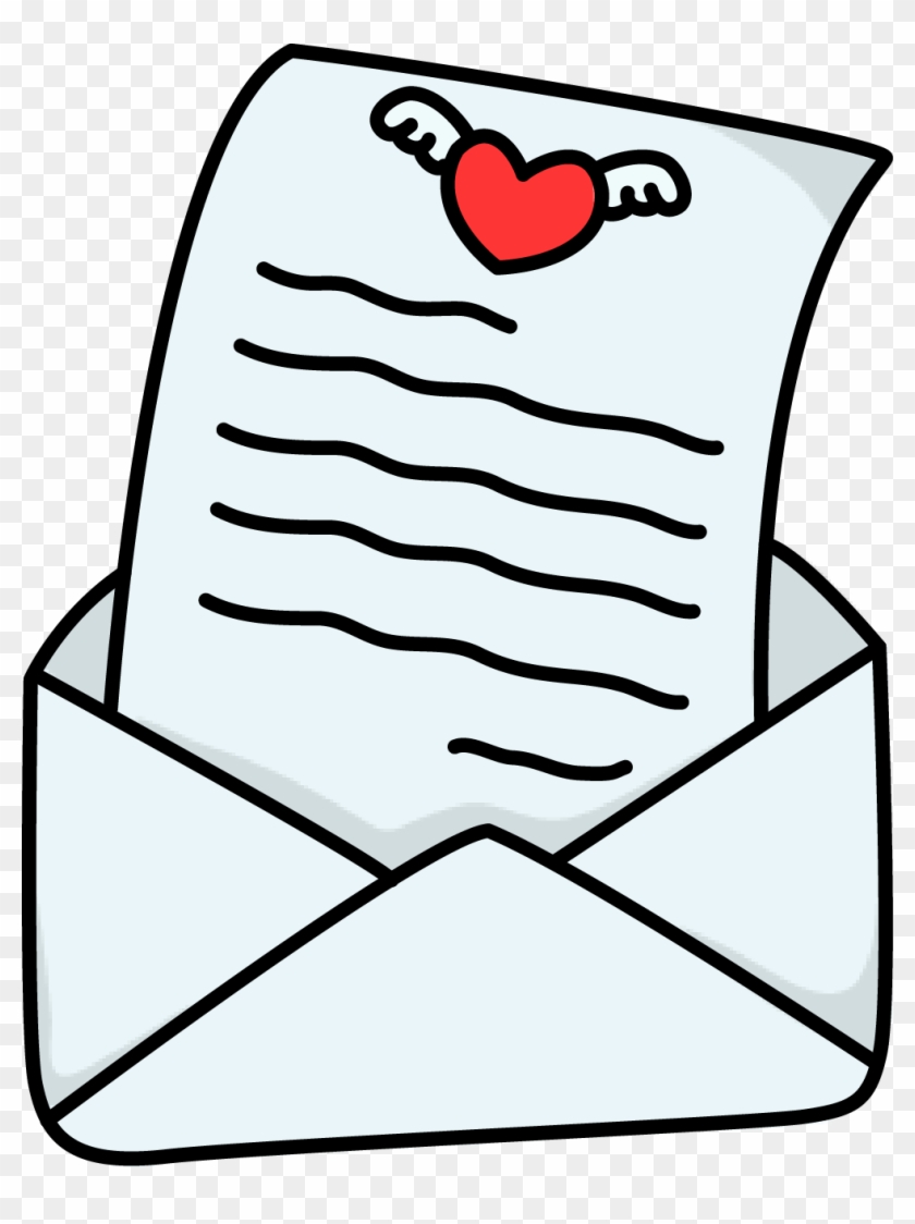 Clip Arts Related To - Love Letter Clipart #169758