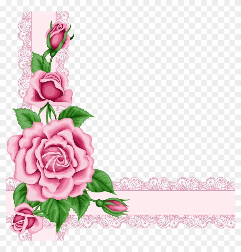 clipart rose border