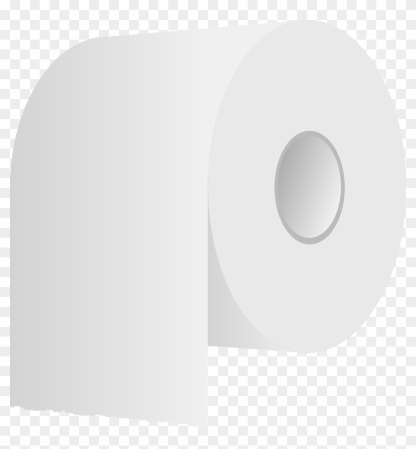 White Toilet Roll - Papir Rulle Png #169816