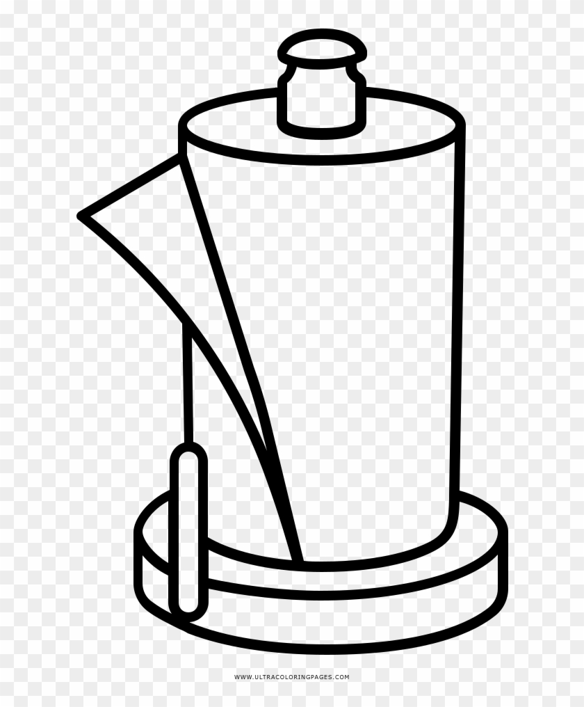 Paper Roll Coloring Page - Paper #169838