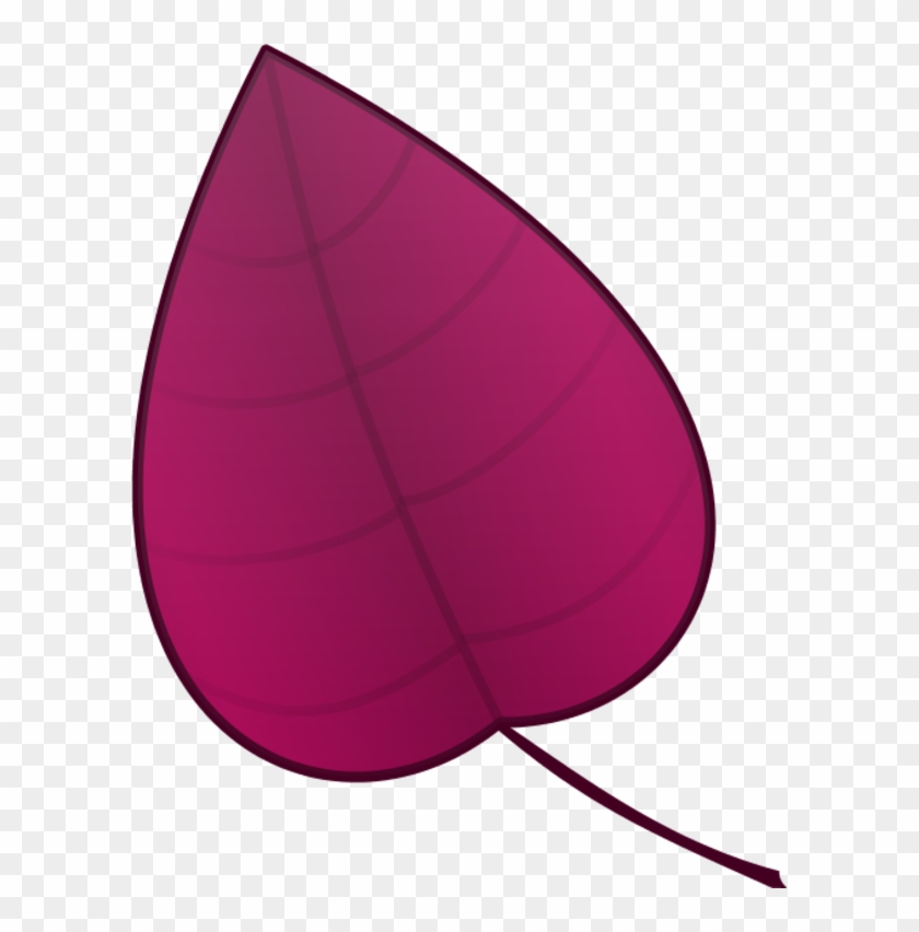 Pink Leaf Clipart - Leaf Clip Art #169930