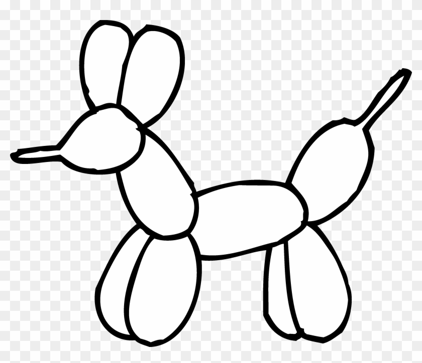 Paper Shredder Clipart - Balloon Animal Coloring Pages #170022
