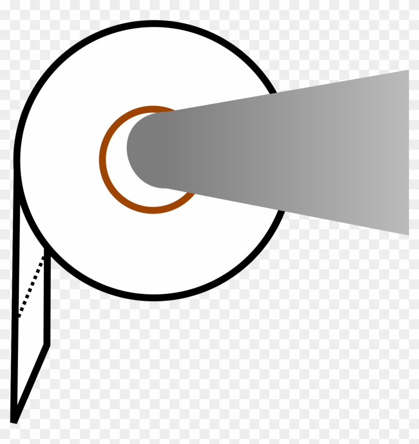 Toilet Paper Rolled Under - Clip Art #170039