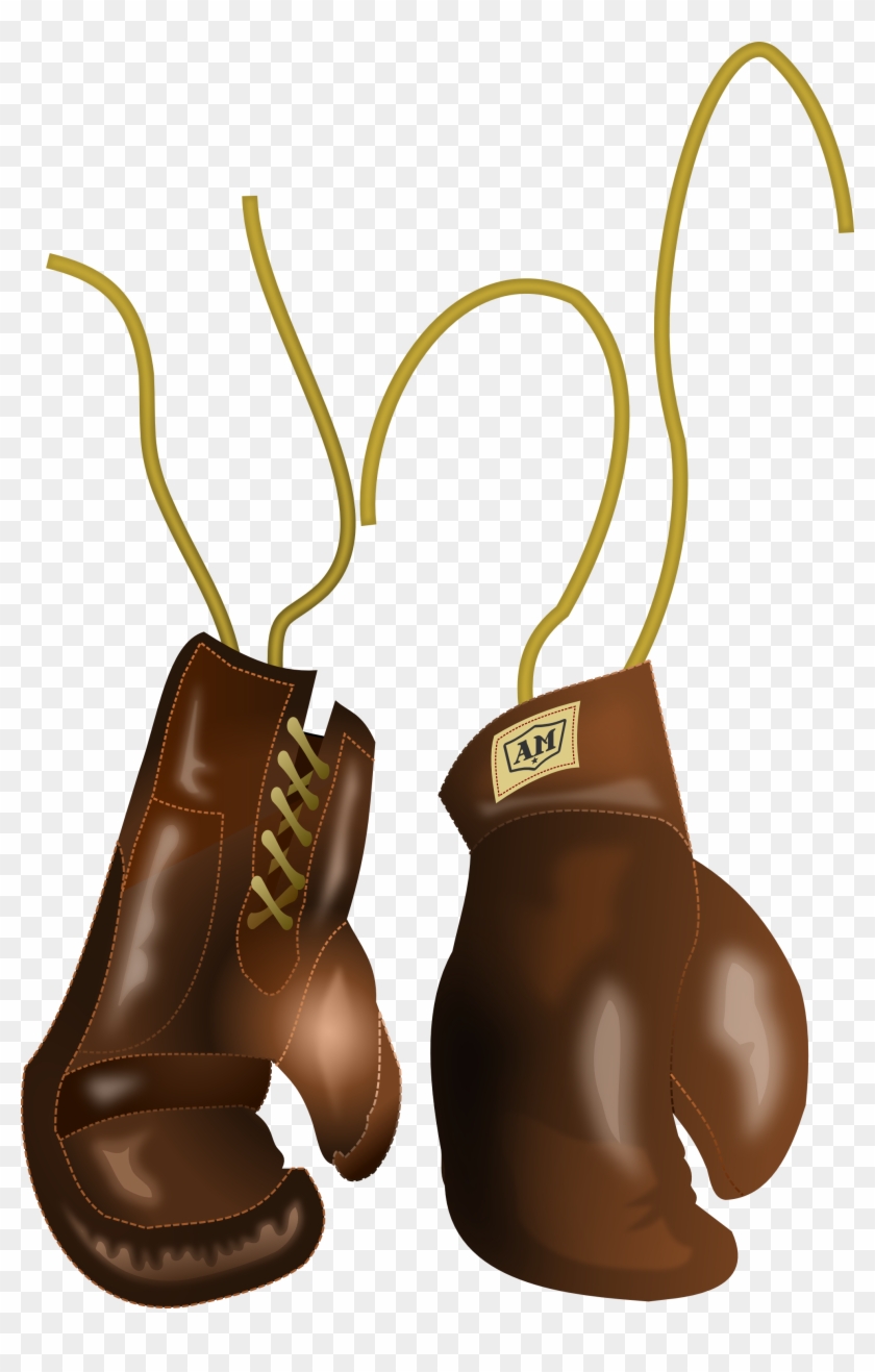 Public Domain Clip Art Vintage - Old Boxing Glove Png #170085