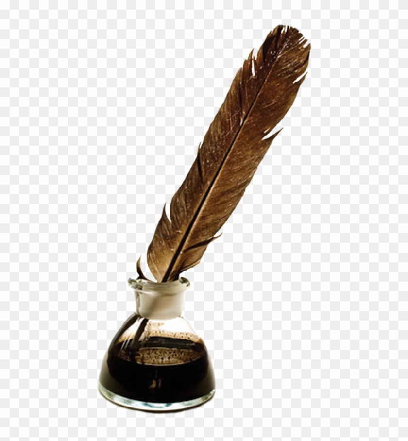 Quill And Ink Png Images - Feather Pen And Ink Png #170138