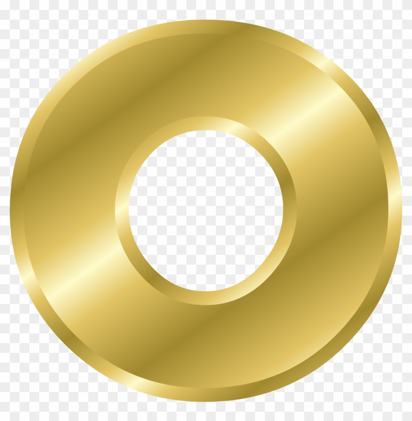 Letter Clipart Gold - Alphabet Letters In Gold #170149
