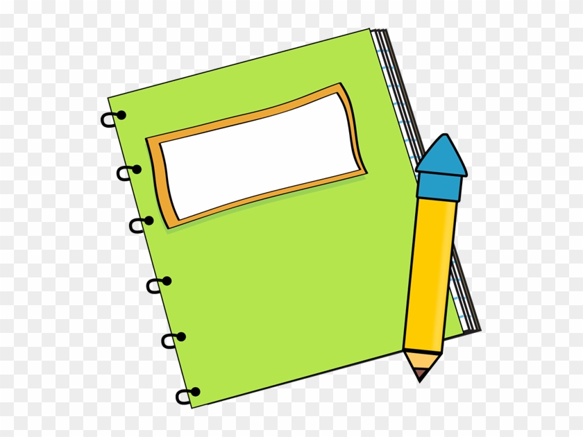 Pencil Clip Art - Book And Pencil Clip Art #170170