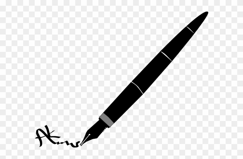 Pen Signature Clip Art At Clker - Pen Clip Art #170173