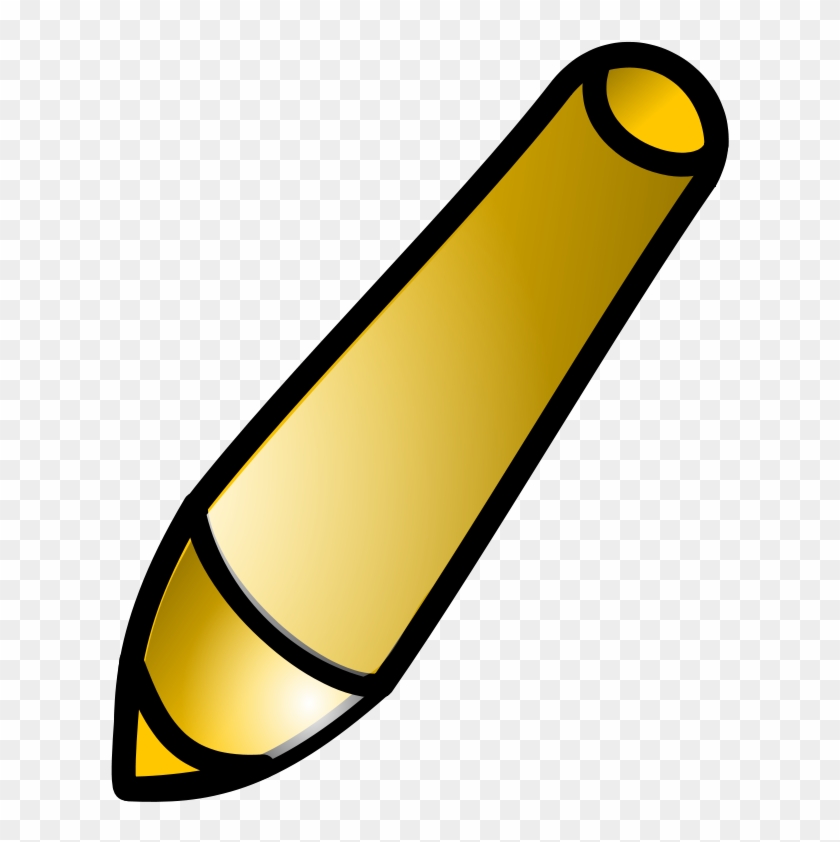 Golden Pen Clip Art #170180