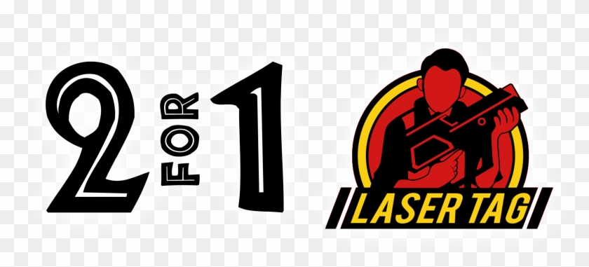 2 For 1 Laser Tag - Laser Tag Logo #170193