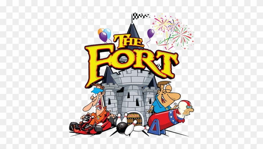 The Fort Fun Centre, Bowling, Arcade, Laser Tag, Restaruant - Cartoon #170306