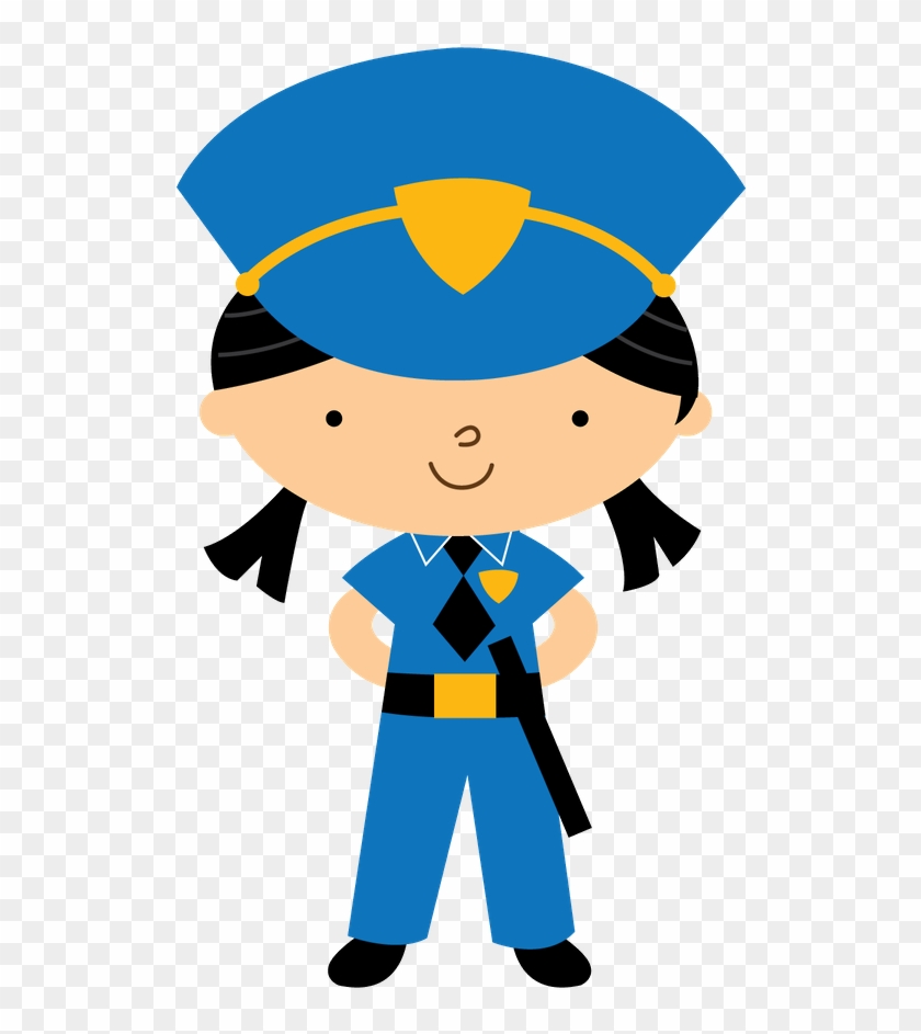 Party Ideas, Clipart Png, Clip Art School, Searching, - Policia Menina Desenho Png #170375