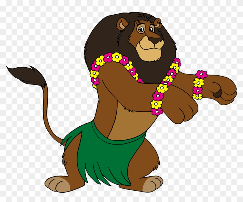 Hula Alex By Lionkingrulez On Clipart Library - Madagascar 2 Zuba The Lion #170388