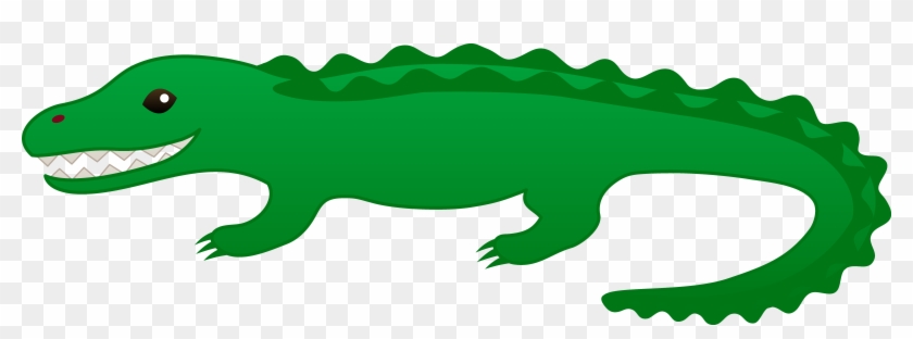 Top 75 Crocodile Clip Art Free Clipart Image - Green Alligator Clipart #170398