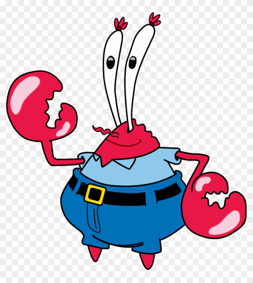 Here's A Few Sponge Bob Clip Arts I've Collected And - Mr Krabs Transparent #170445