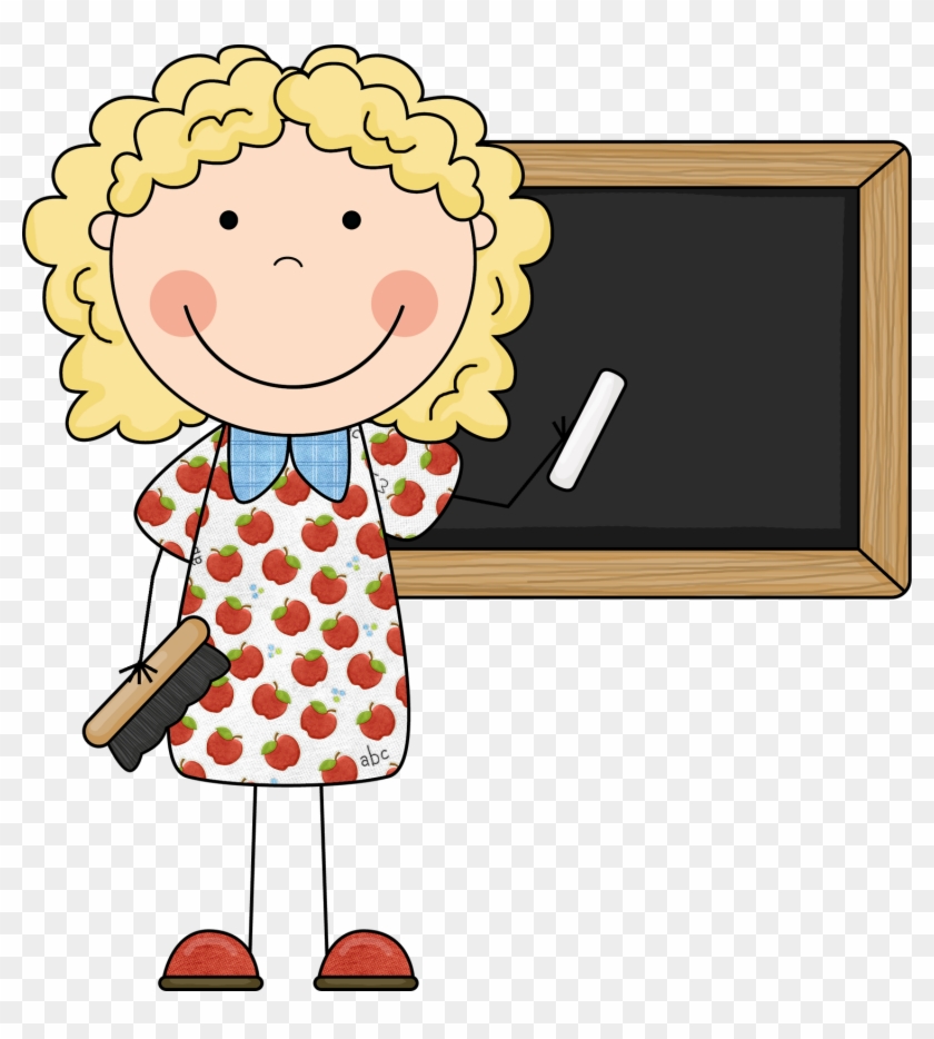 Kindergarten Teacher Clip Art - Small Teacher Clipart #170550