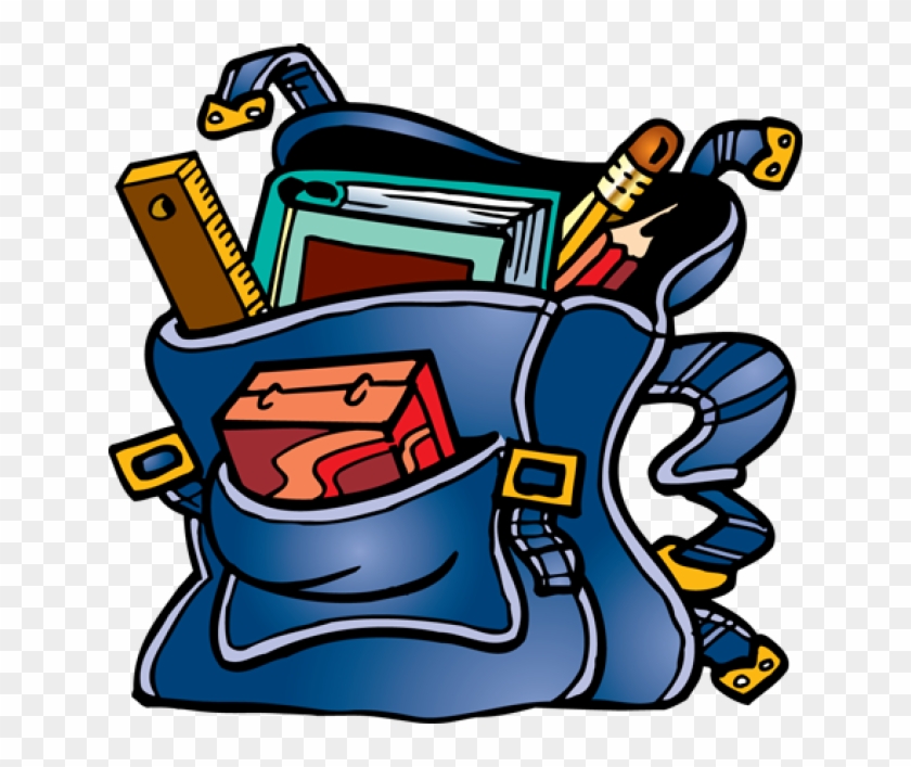 Free Back To School Clip Art - Bookbags Clip Art #170551