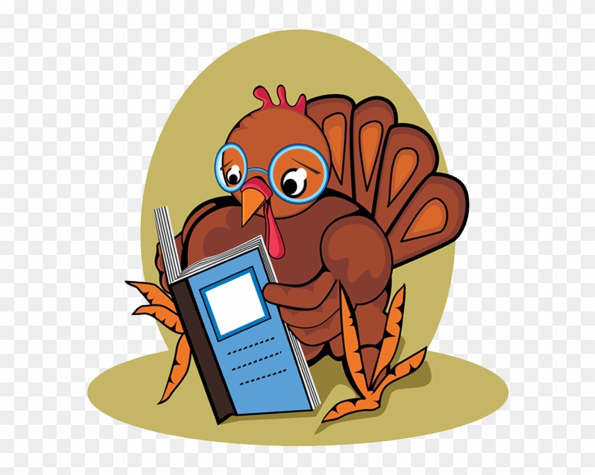 Book Recommendations - Turkey Reading Clipart #170574