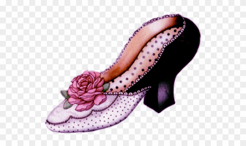 Heels Clipart Vintage Shoe - Clip Art #170608