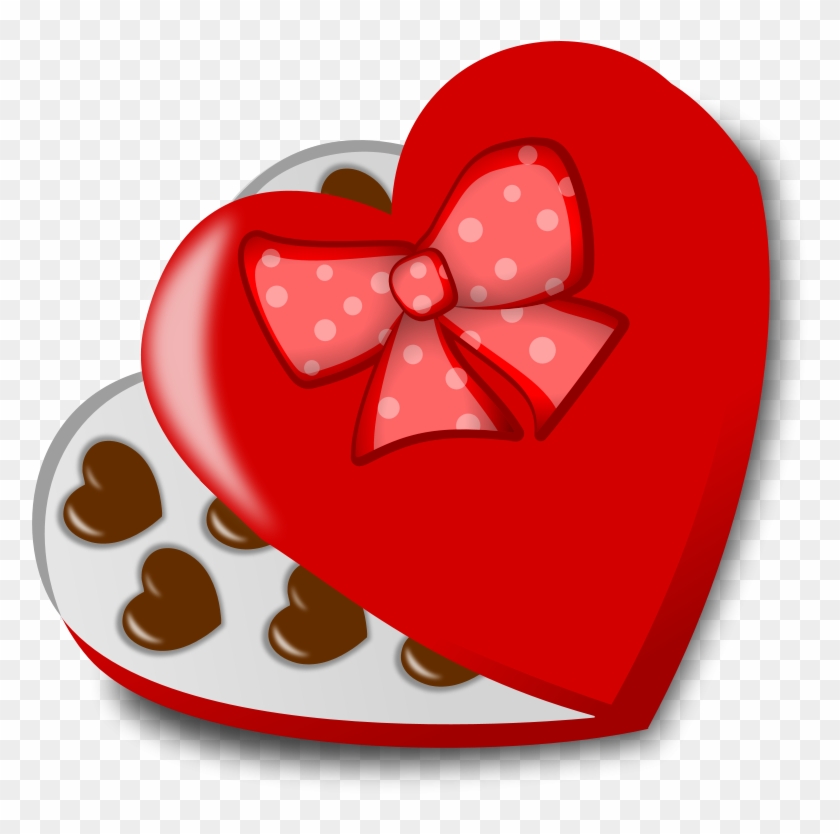 Valentine Candy Clipart - Box Of Chocolates Clip Art #170623