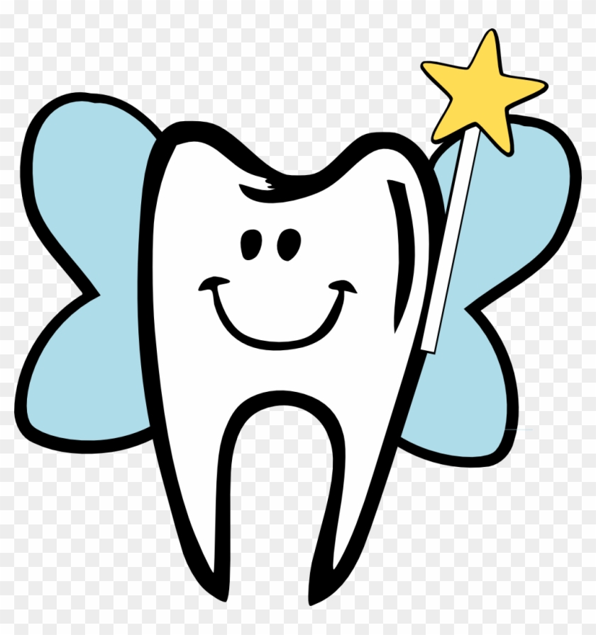 Toothfairy On Tooth Fairy Clip Art And Dental - Tooth Fairy Tooth #170641