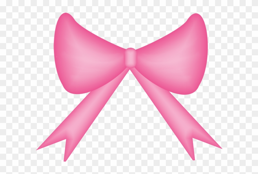 Pink Hair Clipart Girly Bow - Pink Hairbow No Background #170675