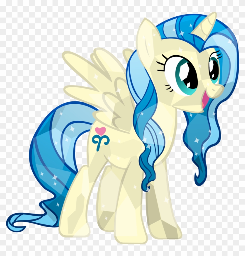 Crystal Tina Fountain Heart By Vector-brony - My Little Pony Ponies #170740