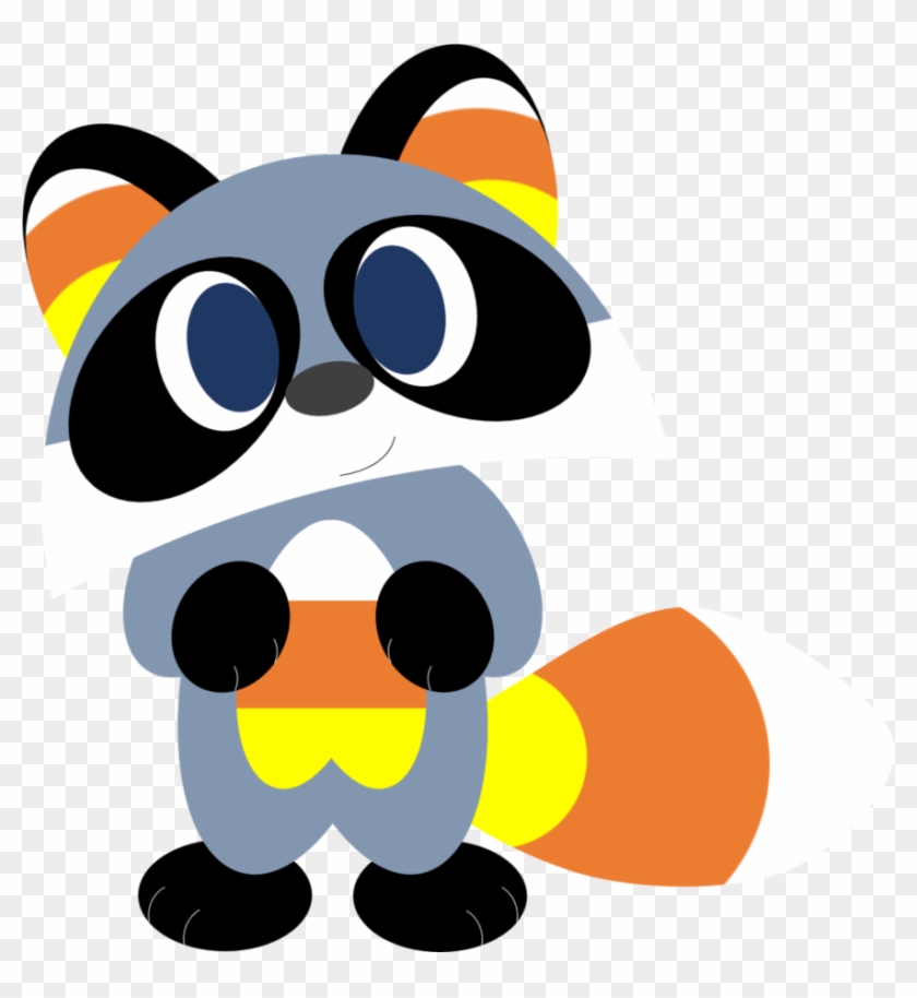 Candy Corn Raccoon By Alice Of Africa - Candy Corn #170768