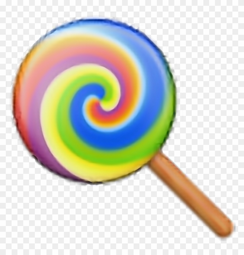 Emoji Png Edit Tumblr Overlay Freetoedit - Lollipop Emoji #170795