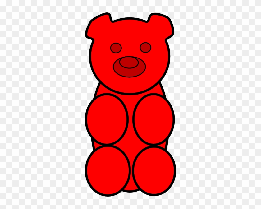 Gummy Bear Clip Art At Clipart - Draw A Gummy Bear #170818